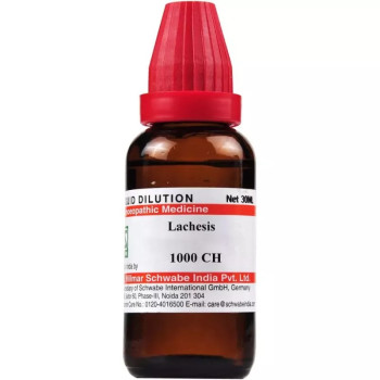 Willmar Schwabe India Lachesis 1M (1000 CH) (30ml)