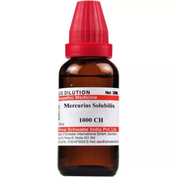 Willmar Schwabe India Mercurius solubilis 1M (1000 CH) (30ml)
