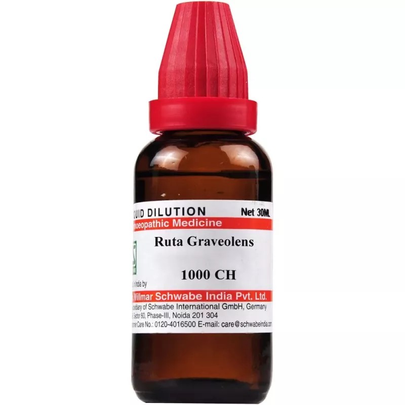 Willmar Schwabe India Ruta Graveolens 1M (1000 CH) (30ml)
