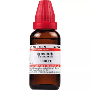 Willmar Schwabe India Sanguinaria canadensis 1M (1000 CH) (30ml)