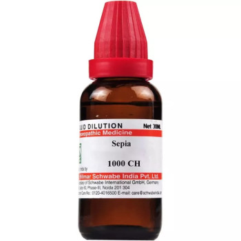 Willmar Schwabe India Sepia 1M (1000 CH) (30ml)