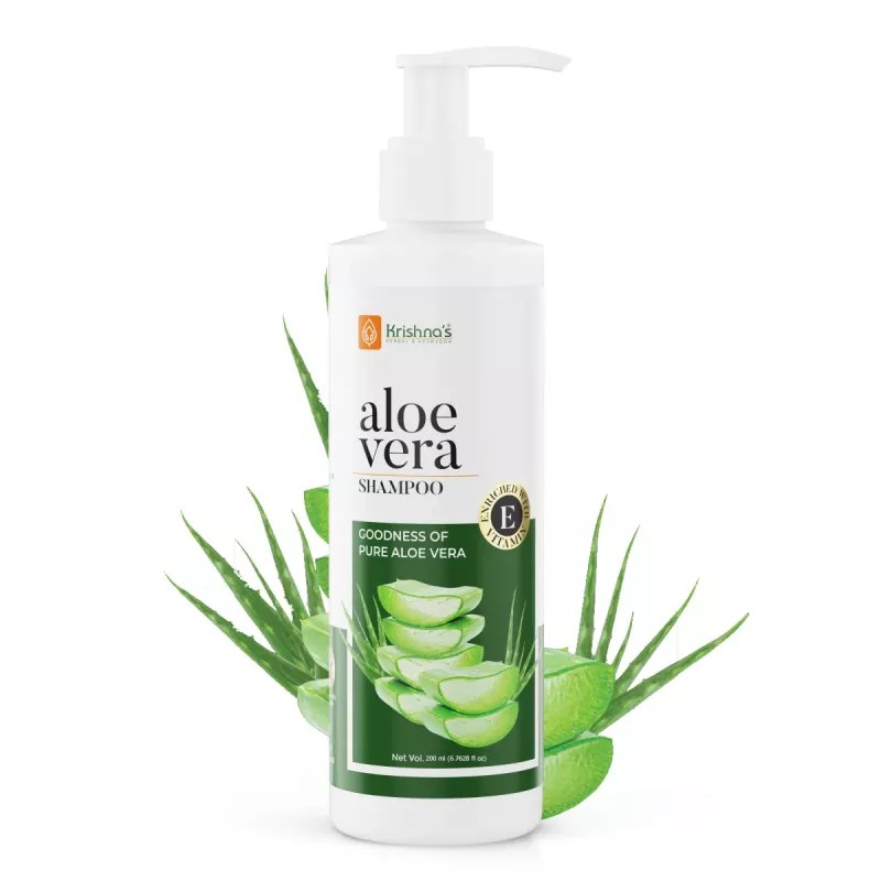 Krishna's Aloe Vera Shampoo (200ml)