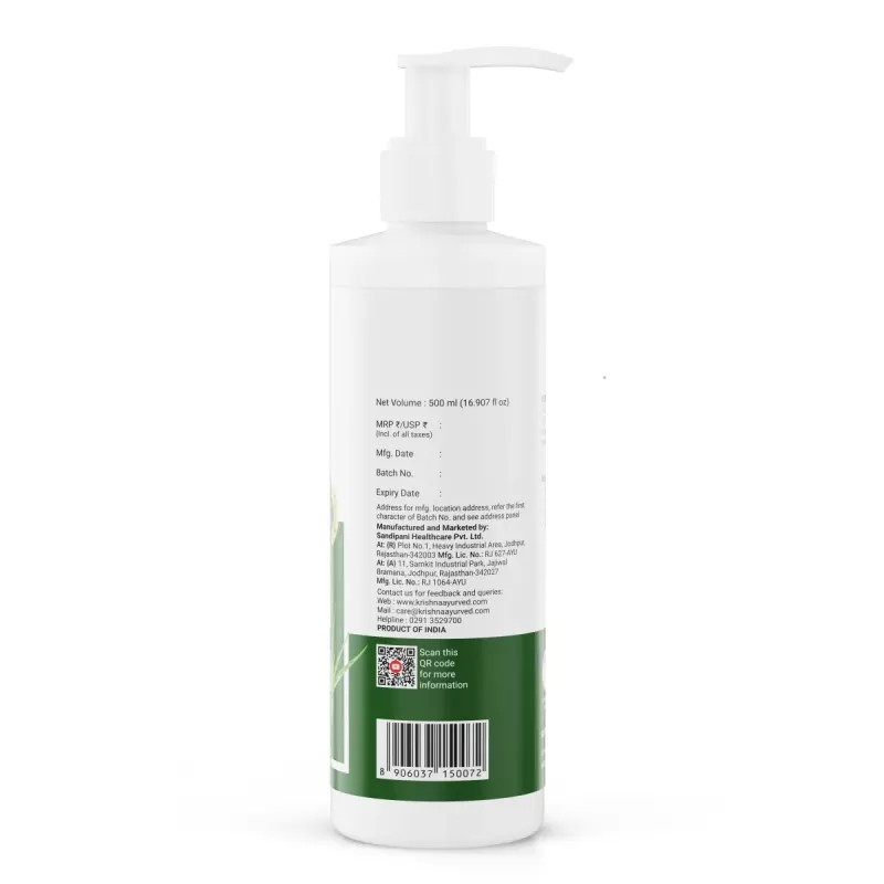 Krishna's Aloe Vera Shampoo (500ml)