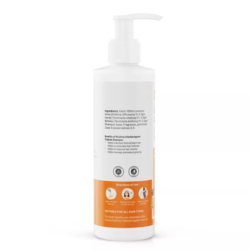 Krishna's Kesharogyam Triphala Shampoo (200ml)