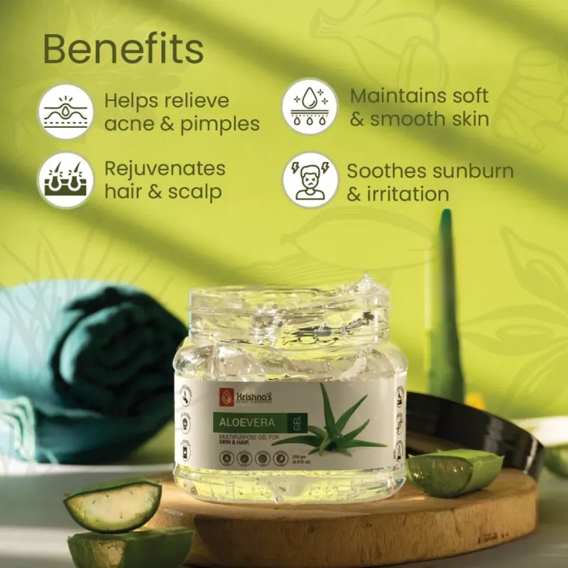 Krishna's Aloe Vera Gel (250g)