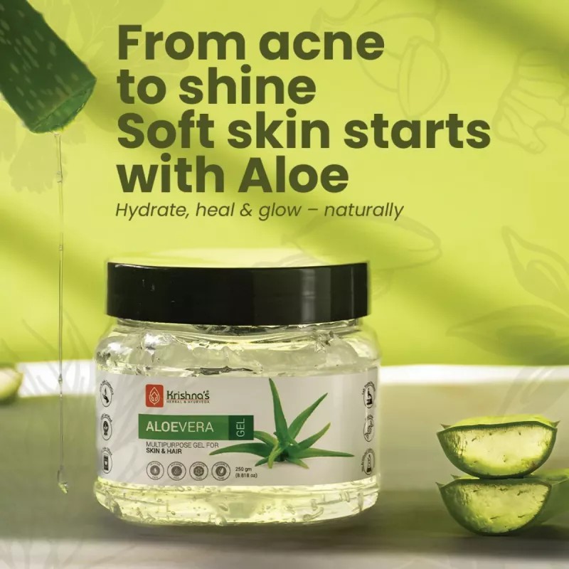 Krishna's Aloe Vera Gel (250g)