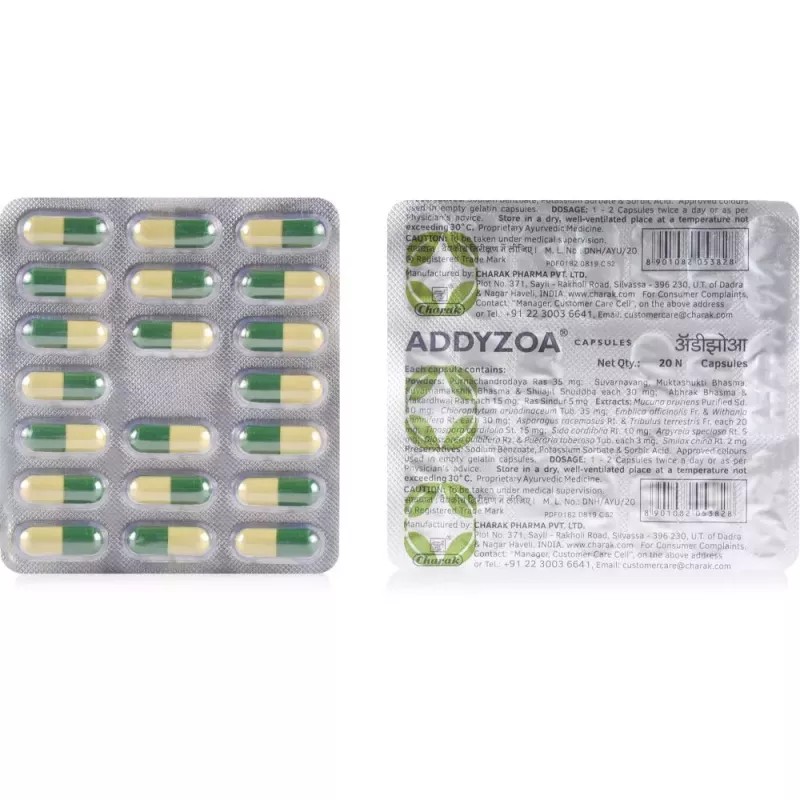 Charak Addyzoa Capsules (20caps)