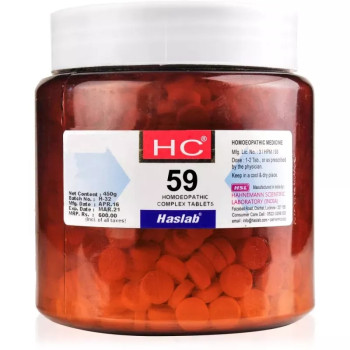 Haslab HC 59 (Merc Bin Iod Complex) (450g)