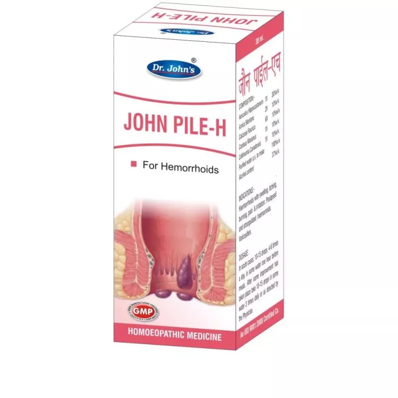 Dr Johns John Pile-H Drops (30ml)