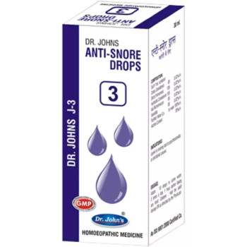 Dr Johns J 3 Anti-Snore Drops (30ml)