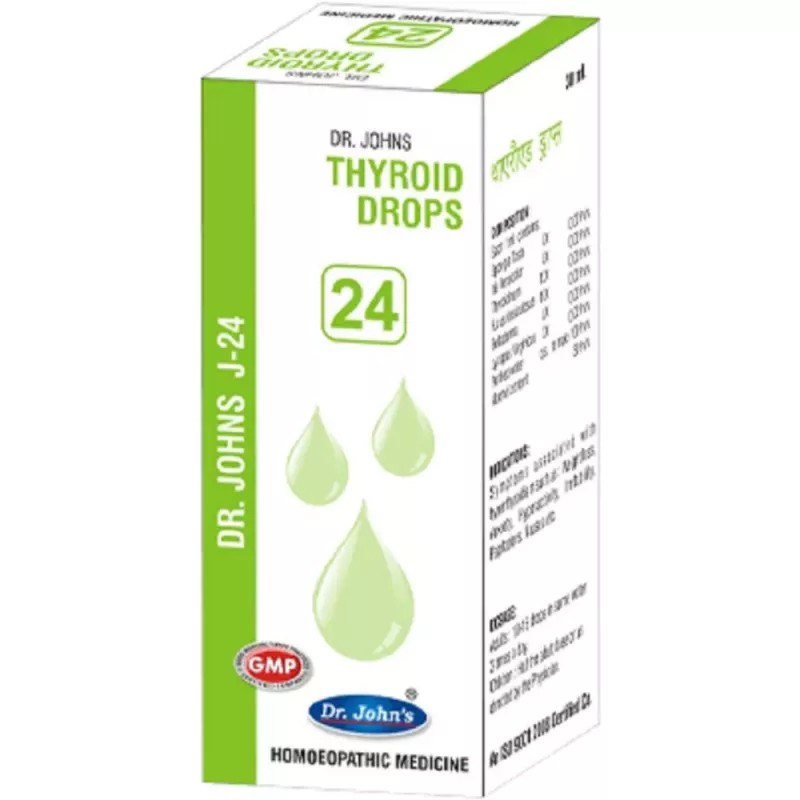 Dr Johns J 24 Thyroid Drops (30ml)