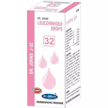 Dr Johns J 32 Leucorrhoea Drops (30ml)