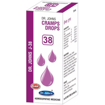 Dr Johns J 38 Cramps Drops (30ml)