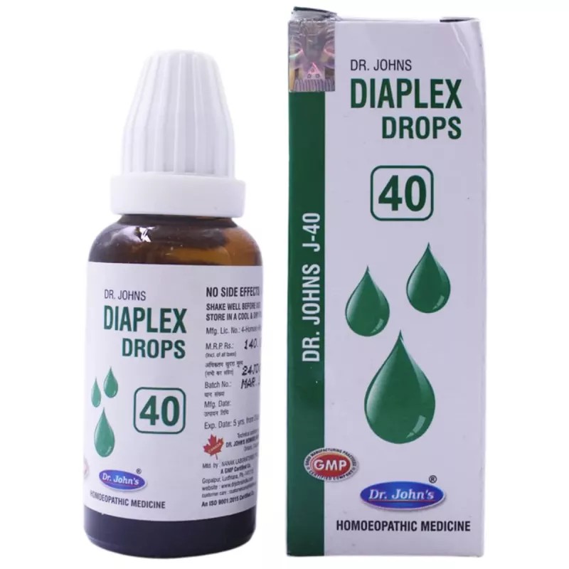 Dr Johns J 40 Blood Sugar Drops (30ml)