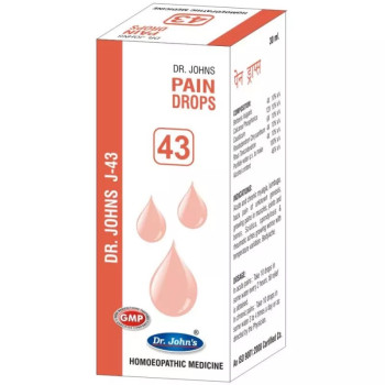 Dr Johns J 43 Pain Drops (30ml)