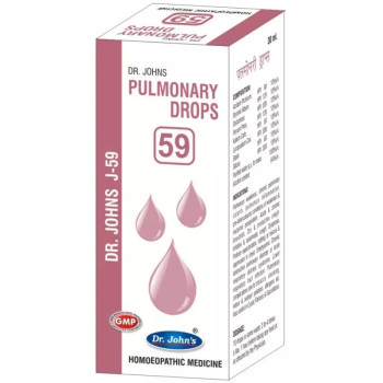Dr Johns J 59 Pulmonary Drops (30ml)