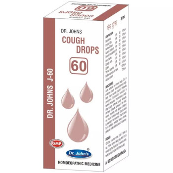 Dr Johns J 60 Cough Drops (30ml)