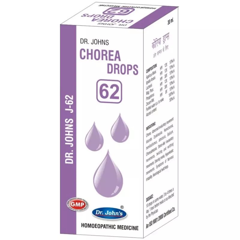 Dr Johns J 62 Chorea Drops (30ml)
