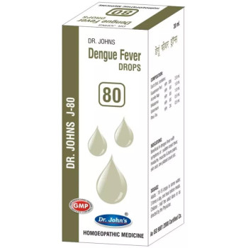 Dr Johns J 80 Dengue Fever Drops (30ml)