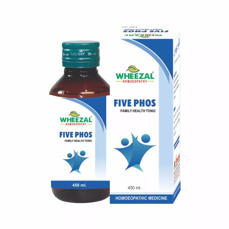 Wheezal Five Phos Syrup (450ml)