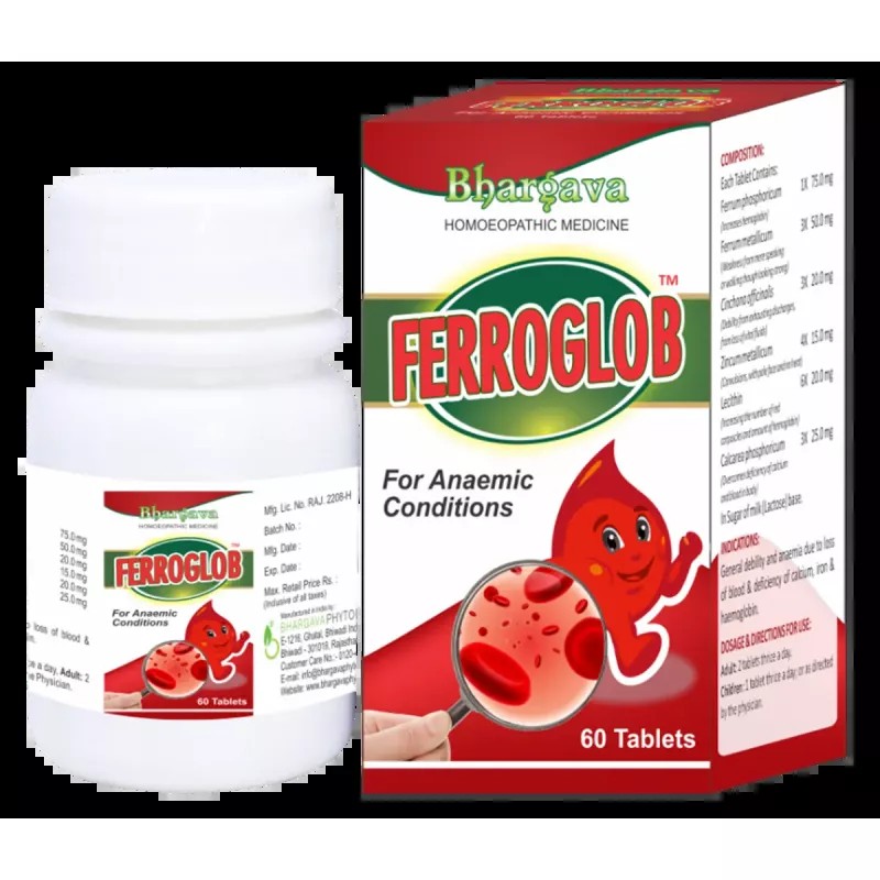 Bhargava Ferroglob Tablets (60tab)