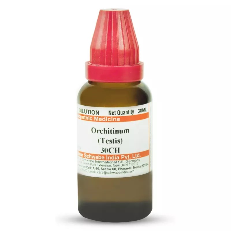 Willmar Schwabe India Orchitinum 30 CH (30ml)