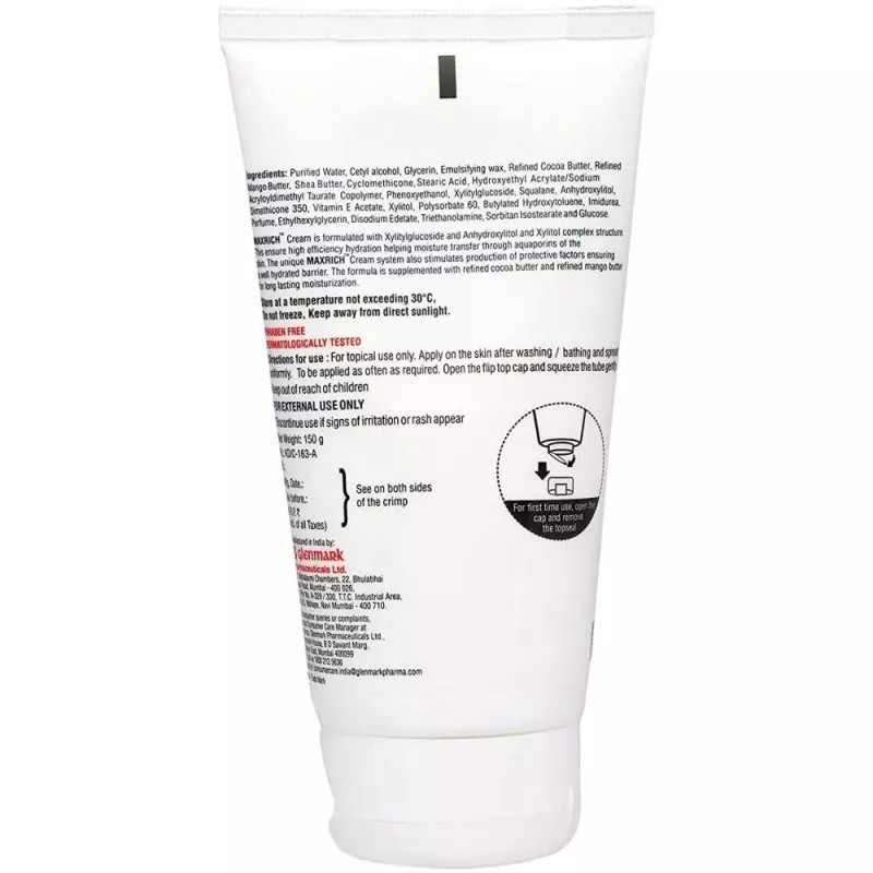 Glenmark Pharma Maxrich Cream (150g)