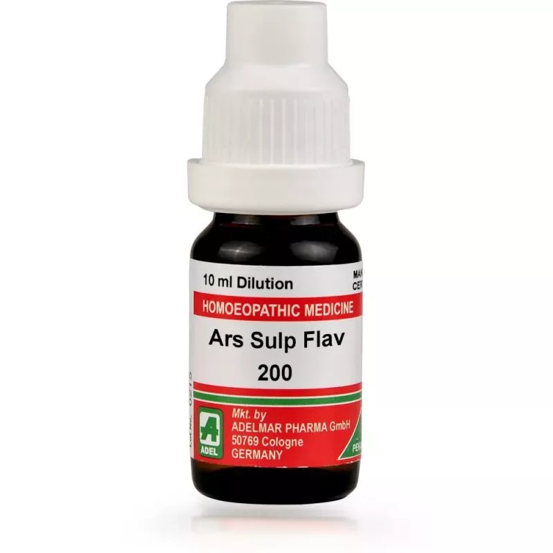 Adel Pekana Arsenic Sulphuratum Flavum 200 CH (10ml)