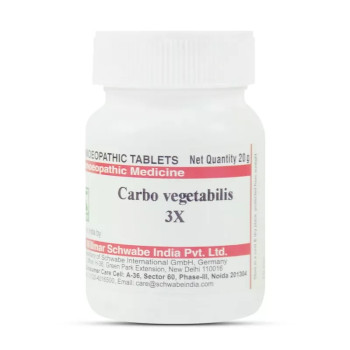 Willmar Schwabe India Carbo Vegetabilis 3X (20g)
