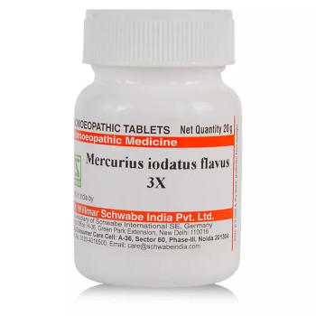 Willmar Schwabe India Mercurius Iodatus Flavus 3X (20g)