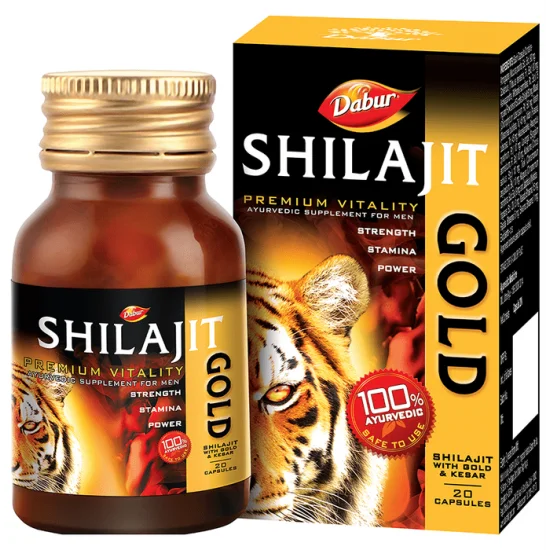 Dabur Shilajit Gold 20 Capsule