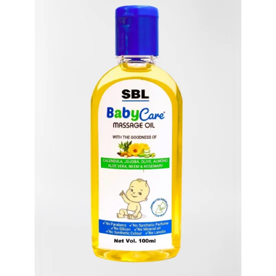 SBL baby care massage oil