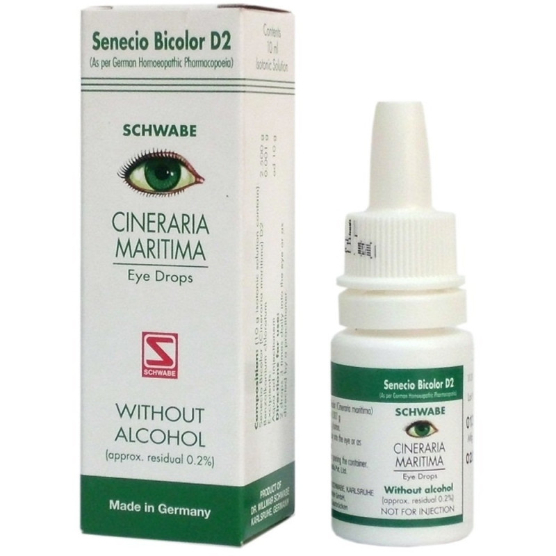 Willmar Schwabe Germany Cineraria Maritima Eye Drops (10ml)
