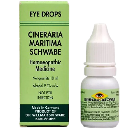 Willmar Schwabe Germany Cineraria Maritima Eye Drops (Alcohol) (10ml)