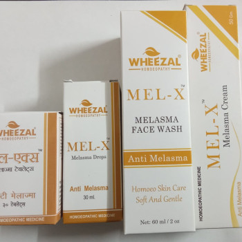 Wheezal MEL-X Anti Melasma Skin Care Combo Kit