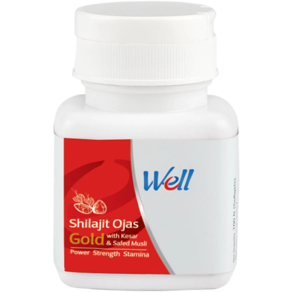 Modicare Well Shilajit Ojas Gold With Kesar & Safed Musli Capsule (30caps)