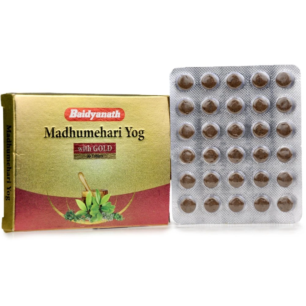 Baidyanath Madhumehari Yog with Gold (30tab)