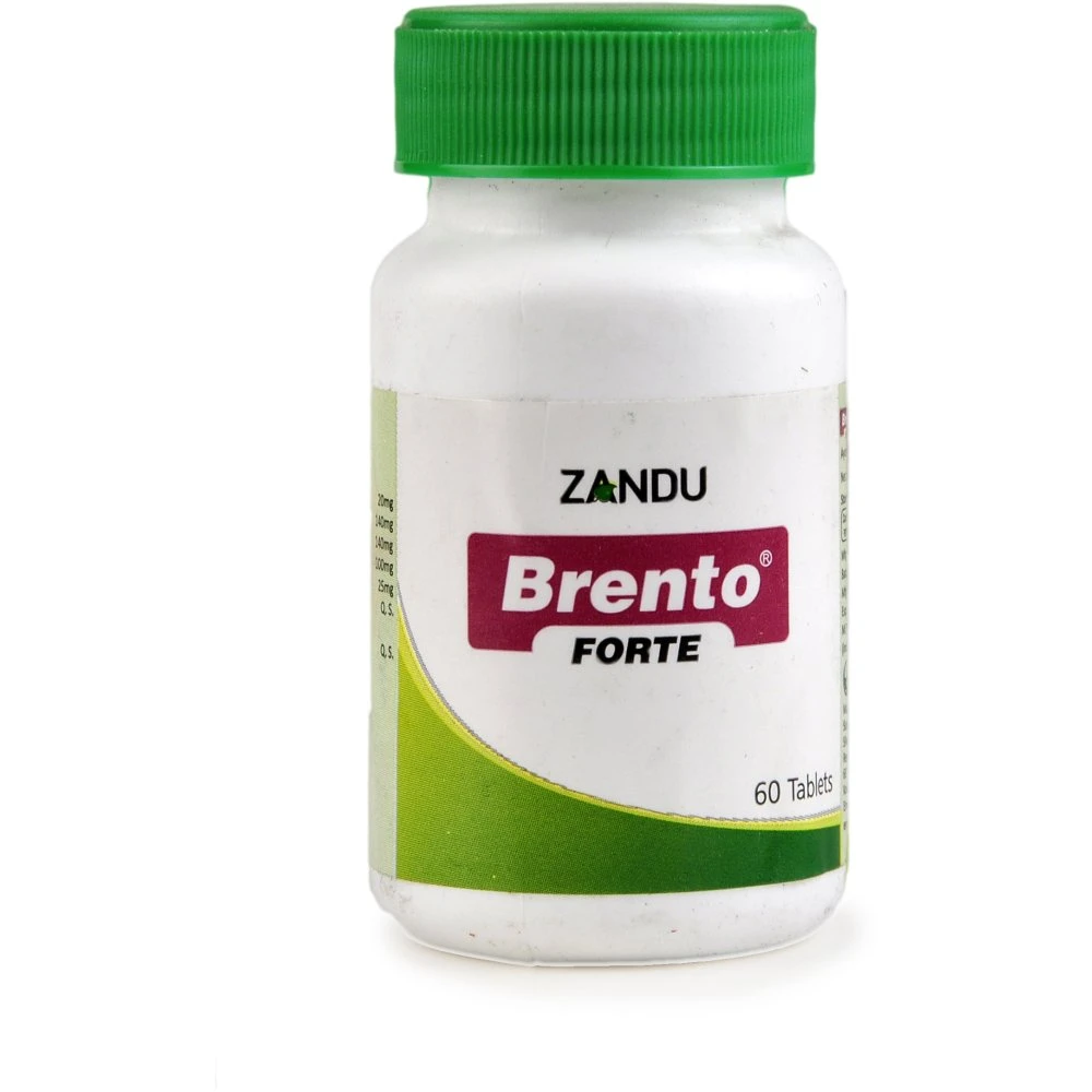 Zandu Brento Forte Tablet (60tab) Zandu Brento Forte Tablet (60tab)