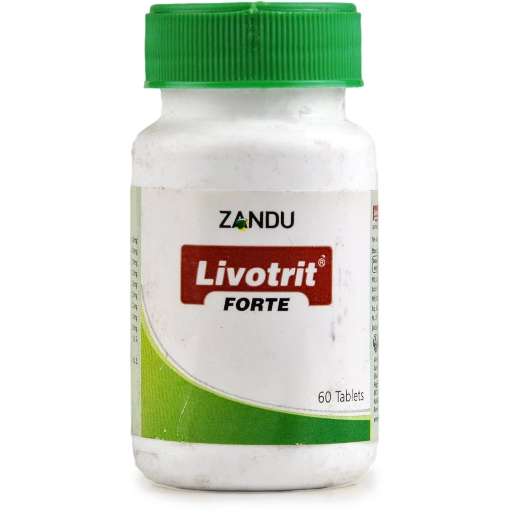 Zandu Livotrit Forte Tablet (60tab) Zandu Livotrit Forte Tablet (60tab)