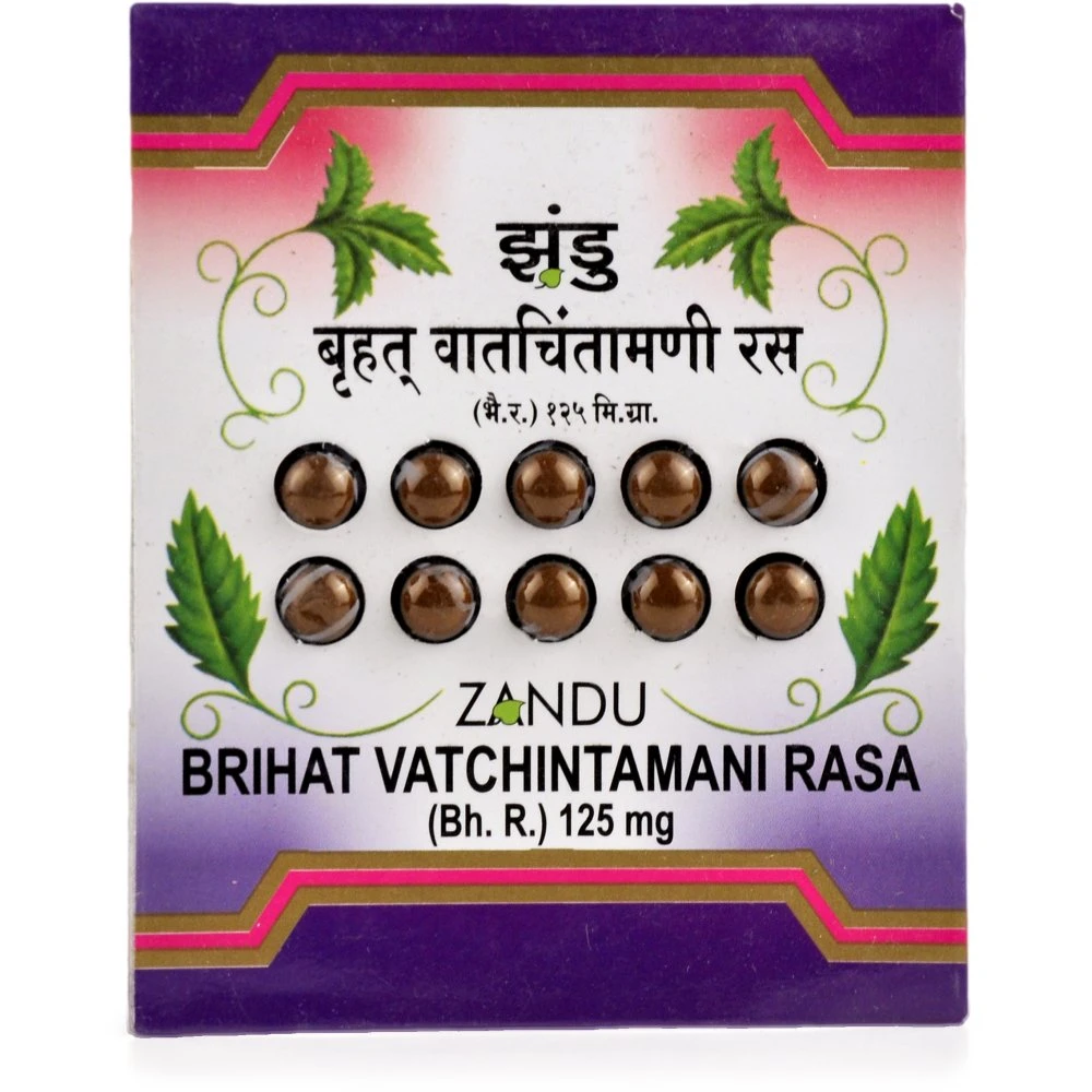 Zandu Vatchintamani Ras Brihat (Swarn Yukt) (10tab) Zandu Vatchintamani Ras Brihat (Swarn Yukt) (10tab)