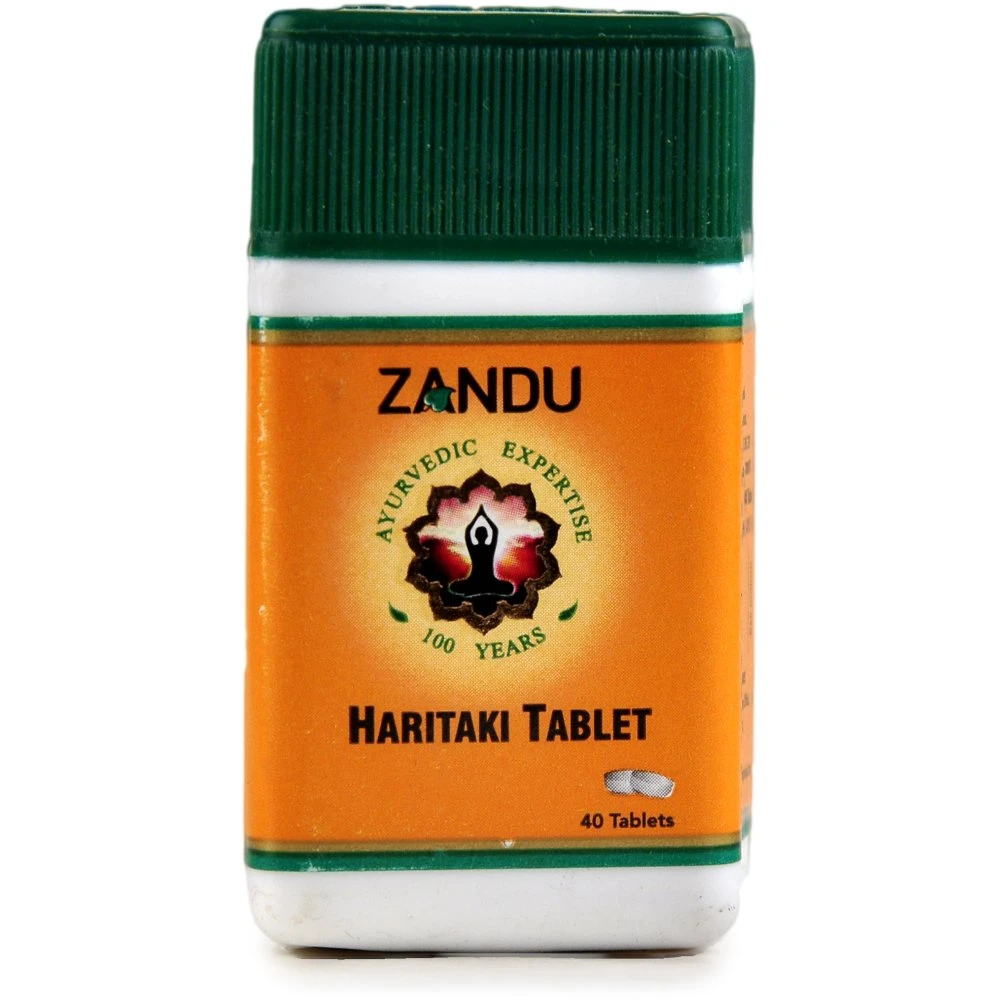 Zandu Haritaki Tablet (40tab) Zandu Haritaki Tablet (40tab)