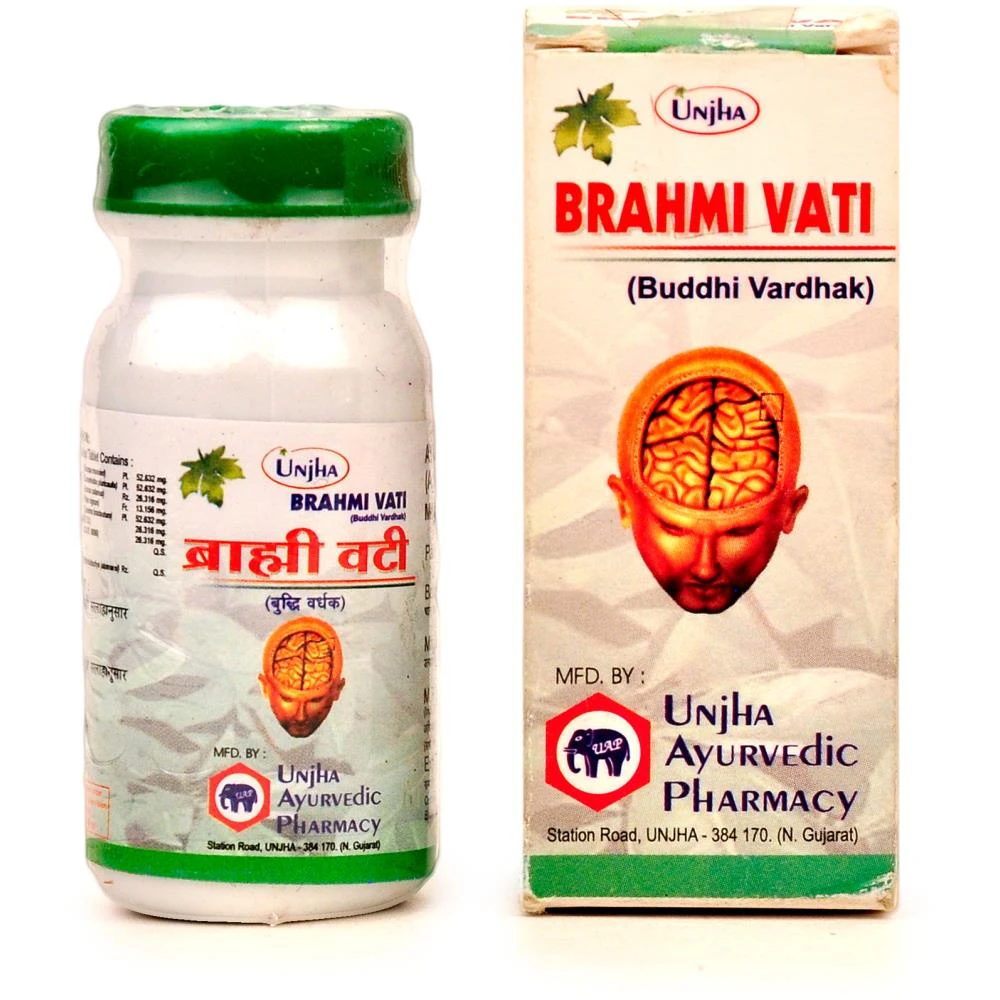 Unjha Brahmi Vati (Buddhi Vardhak) (40tab)