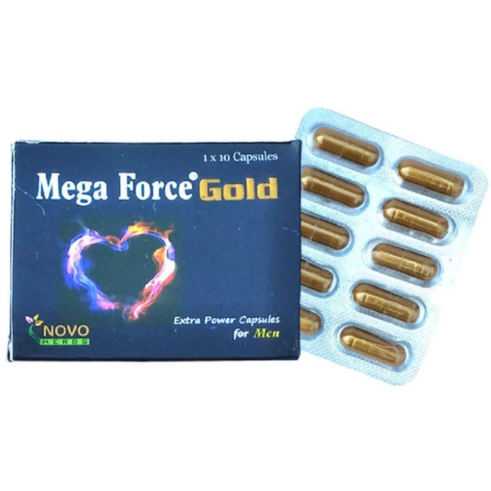 Nova Herbs Mega Force Gold Capsule (10caps)