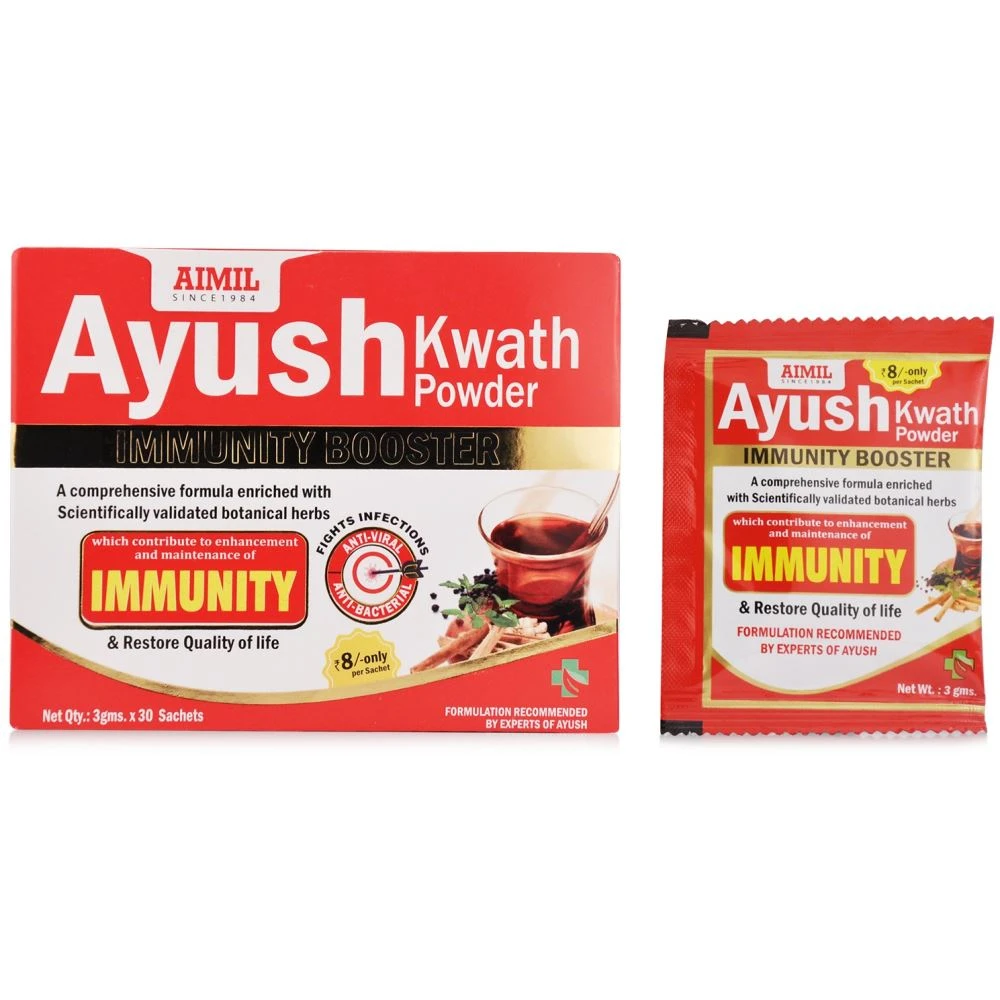 Aimil Ayush Kwath Powder (30Sachet) Aimil Ayush Kwath Powder (30Sachet)