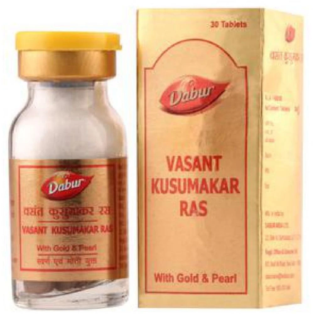 Dabur Vasant Kusumakar Ras (30tab) Dabur Vasant Kusumakar Ras (30tab)