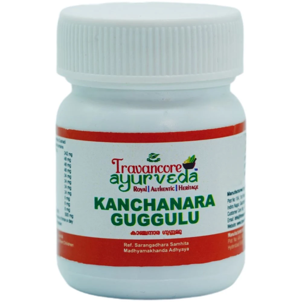 Travancore Ayurveda Kanchanara Guggulu (60tab)