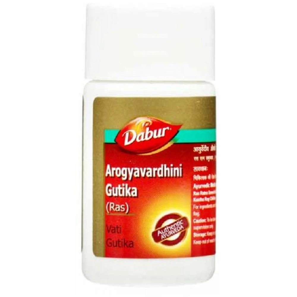 Dabur Arogyavardhini Gutika (Ras) (80tab) Dabur Arogyavardhini Gutika (Ras) (80tab)
