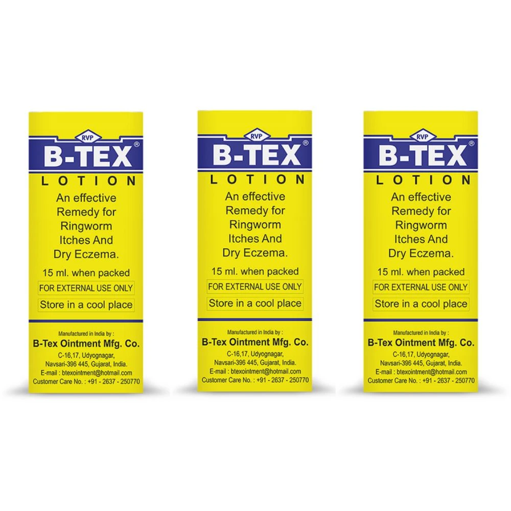 B Tex Lotion (15ml, Pack of 3) B Tex Lotion (15ml, Pack of 3)