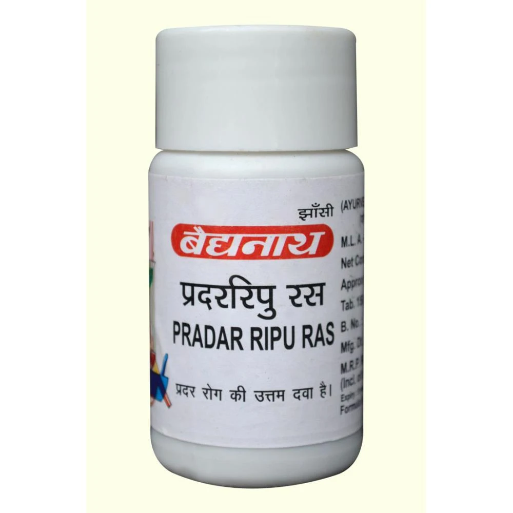 Baidyanath Pradarripu Ras (80tab)