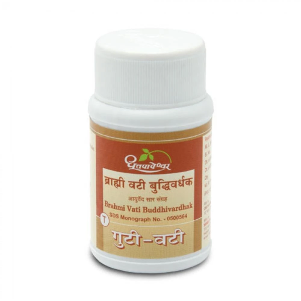 Dhootapapeshwar Brahmi Vati Budhivardhak (60tab) Dhootapapeshwar Brahmi Vati Budhivardhak (60tab)